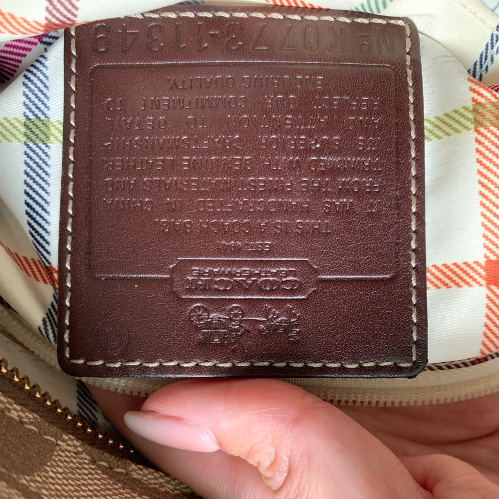 Coach Purse 100% Authentic - Picture 8 of 8